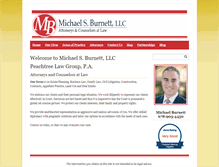 Tablet Screenshot of msb-law.com